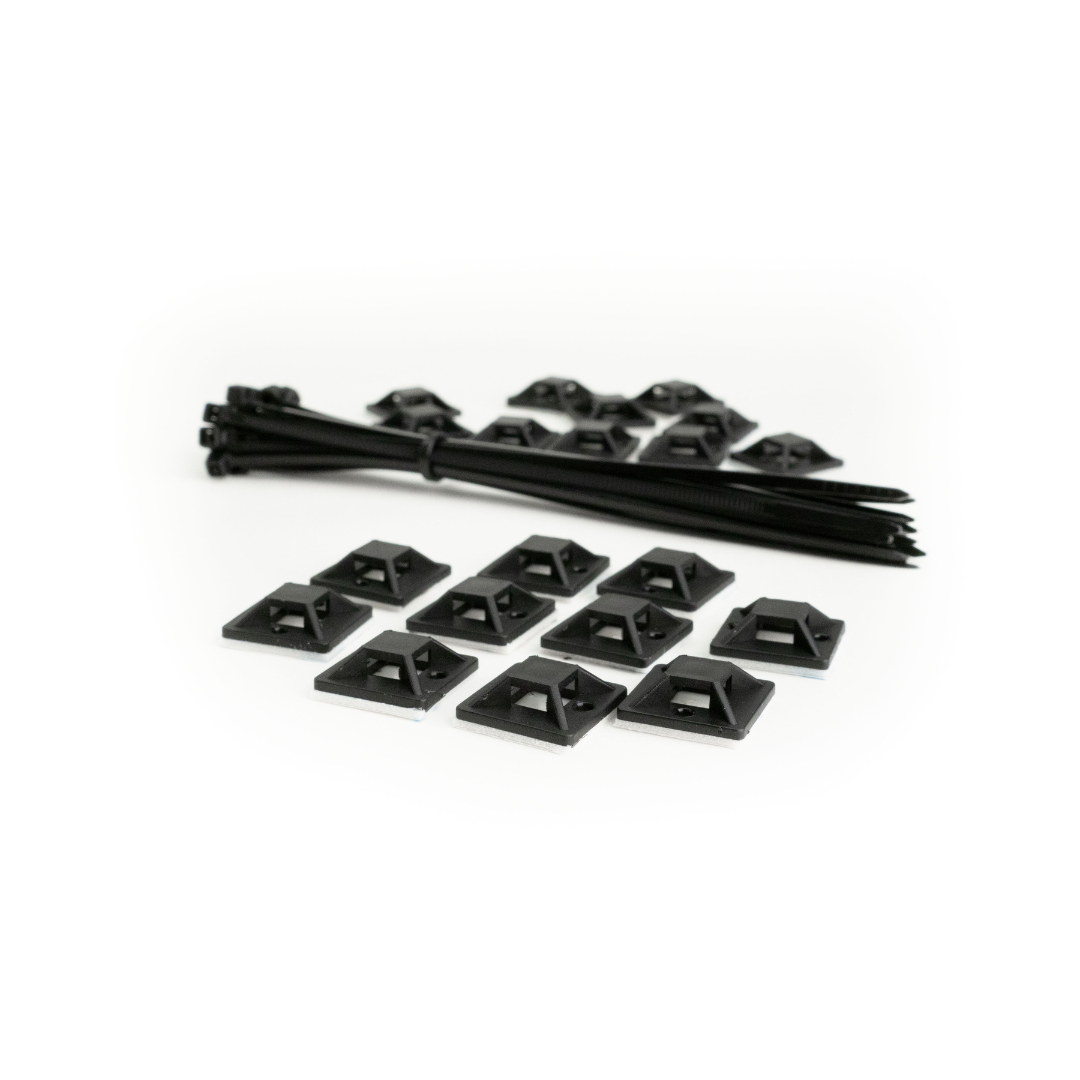 Tie-Down Mounts & Zip Ties (50 ct.)