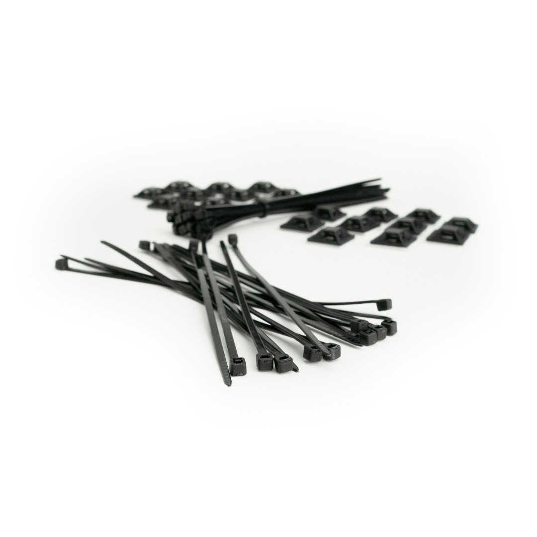 Tie-Down Mounts & Zip Ties (50 ct.)